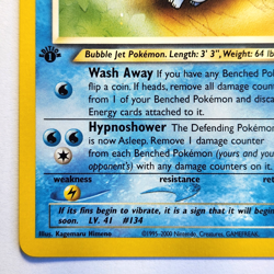 Light Vaporeon 52/105 Pokemon TCG Neo Destiny 1st Edition NM Vintage 2002 Card - Image 5