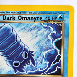 Dark Omanyte 37/105 Pokemon TCG 1st Edition Neo Destiny NM Vintage 2002 Card - Image 4