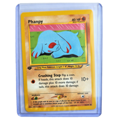 Phanpy 76/105 Pokemon TCG 1st Edition Neo Destiny NM Vintage 2002 Card - Image 1