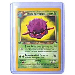 Dark Forretress 35/105 Pokemon TCG 1st Edition Neo Destiny NM Vintage 2002 Card - Image 1