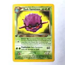Dark Forretress 35/105 Pokemon TCG 1st Edition Neo Destiny NM Vintage 2002 Card - Image 2