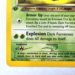 Dark Forretress 35/105 Pokemon TCG 1st Edition Neo Destiny NM Vintage 2002 Card - Image 5