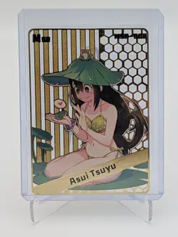 Tsuyu Asui, My Hero Academia Waifu Gold Metal Card Goddess Story Doujin Anime - Image 1