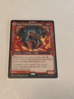 Birgi, God of Storytelling (Showcase) Kaldheim Regular - Image 1