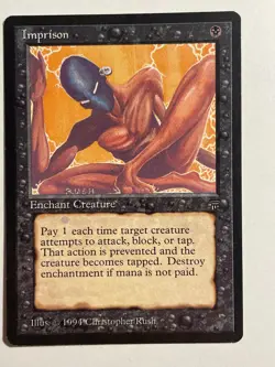 MTG - Imprison - Legends - NM English Magic 1994 - Image 1