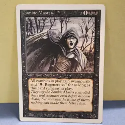 MTG Revised (3rd) Edition (1994): Zombie Master (Rare) - Image 1