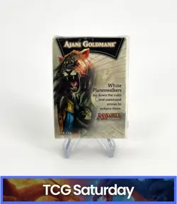 MAGIC THE GATHERING MTG TCG AJANI GOLDMANE READY TO PLAY STARTER DECK SEALED - Image 1