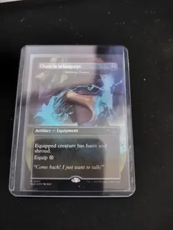 Chancla Relampago Lightning Greaves MTG Secret Lair - NM - - Image 1