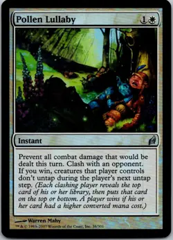 Pollen Lullaby U Lorwyn 36 NM Foil - Image 1