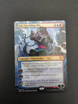 MTG - Ral, Crackling Wit (Borderless) - NM - Single - Image 1