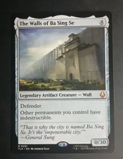The Walls of Ba Sing Se Set#: 0261 MTG Avatar The Last Airbender NM Free Ship - Image 1