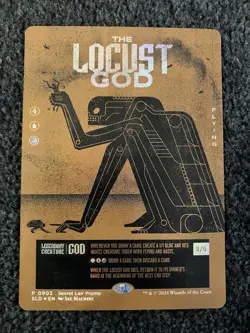 Magic The Gathering MTG - The Locust God Foil - Secret Lair Drop - Image 1