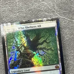 MTG Boseiju, Who Shelters All From the Vault: Realms V12 #2 Foil LP - Image 2