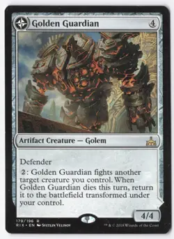 Golden Guardian Normal R Rivals of Ixalan 179 NM - Image 1