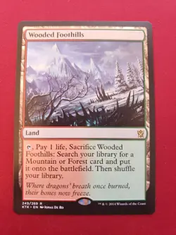 Wooded Foothills KTK #249 MtG - Image 1