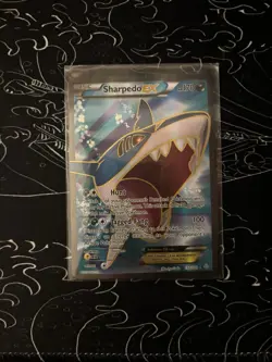 Pokemon TCG Sharpedo-EX Primal Clash Holo Full Art Ultra Rare Card 152/160 - Image 1
