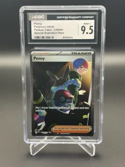 2024 Pokemon SV Paldean Fates SIR Penny #239/091 CGC 9.5 - Image 1