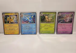 Pokemon - Prismatic Evolution Eeveelution Cosmos Holo Costco Promo Full Set - Image 1