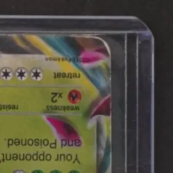 2016 POKEMON XY EVOLUTIONS #2/108 MEGA VENUSAUR EX HOLO - Image 5