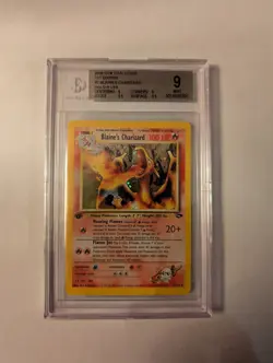 BGS 9 Blaine's Charizard 1st edition - 2/132 - Gym Challenge - Pokemon - Image 1