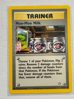 Moo-Moo Milk 101/111 Common Neo Genesis Pokemon Near Mint - Image 1