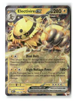 Electivire ex 069/182 Double Rare Destined Rivals Pokemon Near Mint - Image 1
