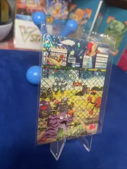 1999 Vintage Pocket Monsters Vending Prism - Grimer, Playground Gallery #95 - Image 2