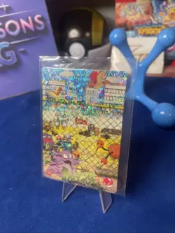 1999 Vintage Pocket Monsters Vending Prism - Grimer, Playground Gallery #95 - Image 3