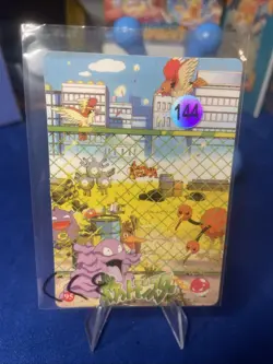 1999 Vintage Pocket Monsters Vending Prism - Grimer, Playground Gallery #95 - Image 4
