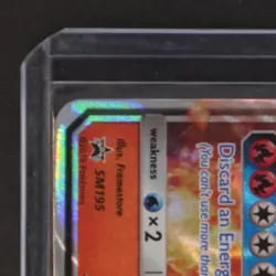 2019 POKEMON BLACK STAR PROMO #SM195 CHARIZARD GX - Image 3