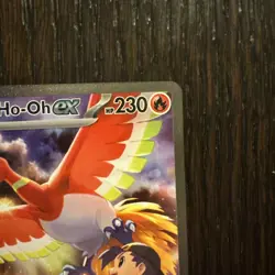 Pokemon Card TCG Ethan's Ho-Oh ex 230/182 SV10 Destined Rivals Rare Holo EX NM - Image 3