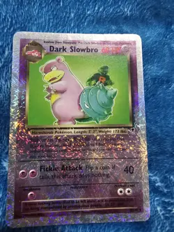 Pokemon Cards: Legendary Collection Reverse Holo: Dark Slowbro 8/110 - Image 1
