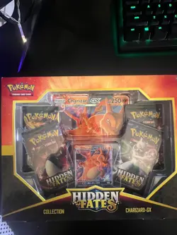 LOT of 3 Pokemon Hidden Fates GX Collection Boxes – Charizard, Raichu, Gyrados - Image 5