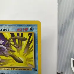 Tentacruel - 44/62Fossil Regular Unlimited - Pokemon TCG - 1999 - Image 3