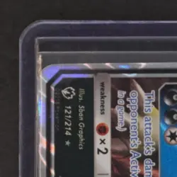 2018 POKEMON SUN & MOON LOST THUNDER #121/214 TYRANITAR GX - Image 3