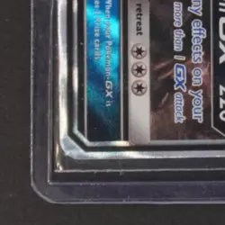 2018 POKEMON SUN & MOON LOST THUNDER #121/214 TYRANITAR GX - Image 4