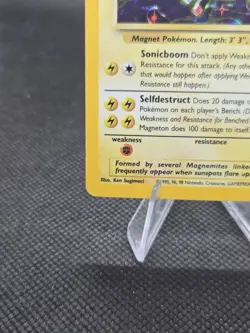 Magneton (Holo) 11/62 Pokemon Fossil - MP - Image 5