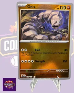 Onix 070/132 Me01: Mega Evolution Reverse Holo - Pokemon TCG NM Free Shipping - Image 1