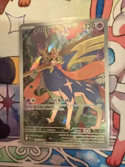 Pokemon TCG Zacian 100/094 Phantasmal Flames Illustration Rare MINT/Near Mint - Image 2