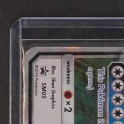 2016 POKEMON SM BLACK STAR PROMOS #SM05 SNORLAX - Image 3