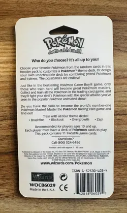 1999 Pokemon Base Set Blister Pack – Charizard Artwork (Factory Sealed, w/ Case) - Image 3