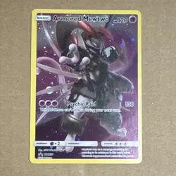 Pokemon Armored Mewtwo SM228 SM Promo Basic Holo Psychic Raid 120 HP - Image 1