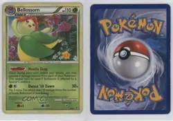 Bellossom Holo Pokemon HeartGold & SoulSilver Undaunted #1 2010 - Image 3