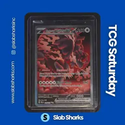 2025 POKEMON PRISMATIC EVOLUTIONS #168/131 BLOODMOON URSALUNA EX SIR - Image 1