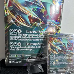Pokemon TCG JUMBO & Regular Roaring Moon ex SVP Black Star Promos SVP067 - Image 4