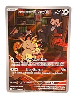 Pokemon Team Rockets Meowth #203 Bundle Lot Of 5 (Read Description) 🔥 - Image 2