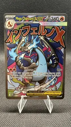 Mega Charizard X ex MEP023 Black Star Promo UPC Pokemon TCG NM #023 - Image 3