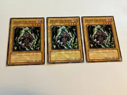 3X Grand Tiki Elder - LON-011 x3 Yugioh Yu Gi Oh! 3 Playset - Image 1