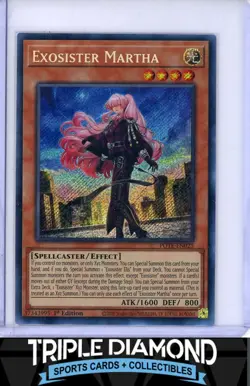 Yu-Gi-Oh! Exosister Martha POTE-EN025 Power of the Elements 1st Edition J42 - Image 1