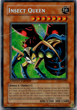 Insect Queen - CT1-EN005 - Secret Rare - Limited Edition - YuGiOh - Image 1